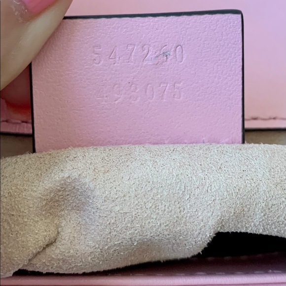 Gucci Pastel Pink Mini Marmont Tote - Picture 11 of 16